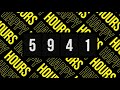 Countdown | Kinetic Cube Clock 1 Hour | After Effects project | Videohive template