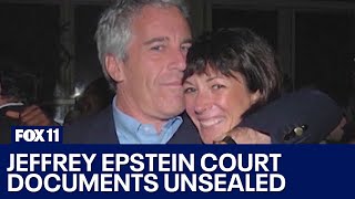 Jeffrey Epstein court documents unsealed