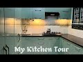 My new Kitchen Tour | Kitchen renovation | Kitchen organization| Small kitchen organization | Ep:187