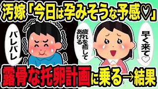 【2ch修羅場スレ】汚嫁「今日は癒してあげる、絶対しようね」→汚嫁の托卵計画に乗ってやった結果w