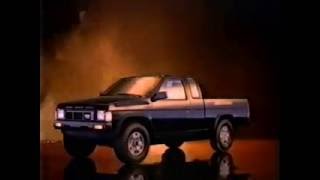 Nissan compact pickup trucks - ad from 1986