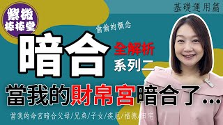 暗合系列：命宮篇/當我的財帛宮暗合了...╳大悅[紫微棒棒堂]  基礎運用篇