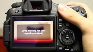 Fix - Movie Recording Has Been Stopped Automatically