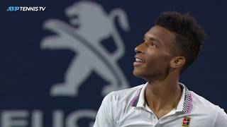 Awesome Auger-Aliassime Shots And Match Point v Coric | Miami Open 2019