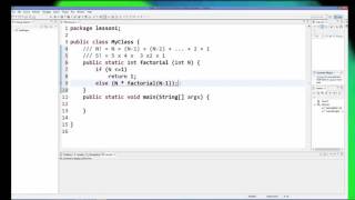 Recursion in java Java Tutorial 30