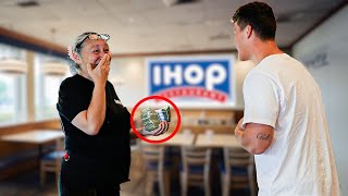 Tipping Waitresses $500!