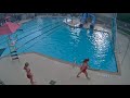 caught on camera lifeguard saves young girl from drowning in neighborhood swimming pool