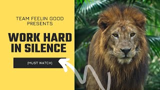WORK HARD IN SILENCE, SHOCK THEM WITH YOUR SUCCESS - Motivational Speech  (Marcus Elevation Taylor)