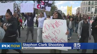 Protests Continue In Sacramento Over Police Shooting Of Stephon Clark