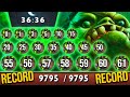 7.32 STR FARM RECORD!!! 100% INSANE Pudge 36 Mins 61 Stacks Almost 10000HP | Pudge Official