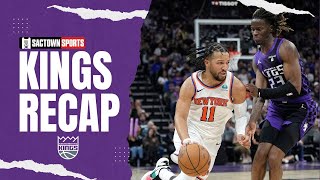 Sacramento Kings vs Knicks recap & reaction