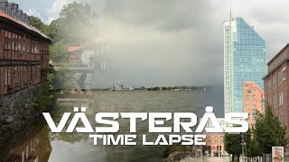 Västerås Sweden - The port city to lake Mälaren | Time lapse