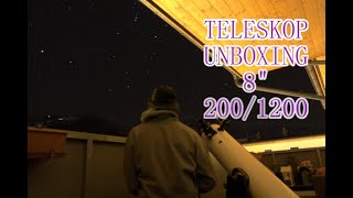 Dobson Teleskop Unboxing 8inch 200/ 1200