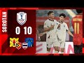 Sorotan Perlawanan : Timor-Leste 0 - 10 Thailand | AMEC 2024