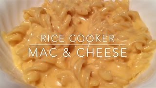 Rice cooker mac & cheese