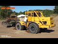 Советский k 700 КИРОВЕЦ на бездорожье в Германии soviet tractor k 700 kirovets against all