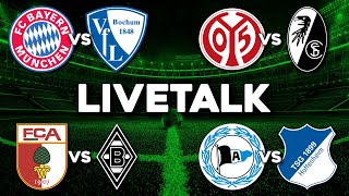 🔴 LIVE | Bundesliga Konferenz | #FCBBOC #M05SCF #FCABMG #BIETSG | LiveTalk Bundesliga