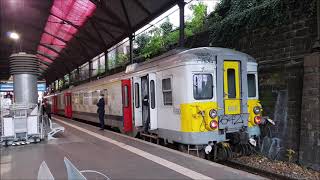 Trains at Aachen West and Aachen Hbf November 2021