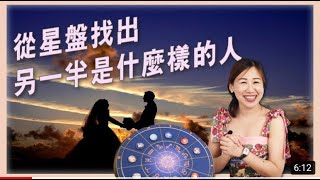 占星教學EP 15 從星盤中找出另一半是甚麼樣子 ►傅子綺老師