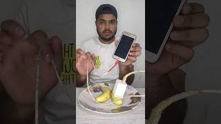 Banana phone Charger #shorts #lifehacks #viralvideo #experiment