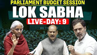 Lok Sabha LIVE I Parliament Budget session I Income tax bill i Nirmala Sitharaman I Waqf bill IDelhi