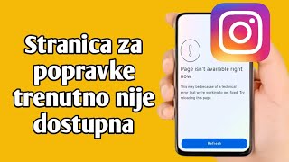 Kako popraviti ovu stranicu trenutno nije dostupna instagram (2024)