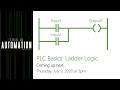 PLC Basics: Ladder Logic