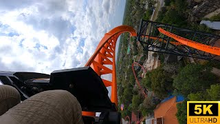 Tigris POV 5K Premier Rides Skyrocket 2 Busch Gardens Tampa Bay, FL