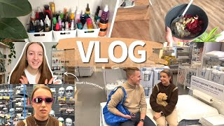 VLOG 🛍 | SPRZĄTAM REGAŁ Z KOSMETYKAMI | PIELĘGNACJA WŁOSÓW 🫧