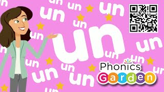 un | Word Family Jazz | Rhyming Words | Phonics Garden