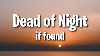 if found - Dead of Night (VIP) (Lyrics) [NCS Release]