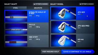 Mizuno Performance Fitting System