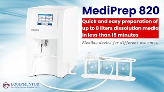 Erweka Mediprep 820 || Unmatched Efficiency in Lab Dissolution Media Preparation