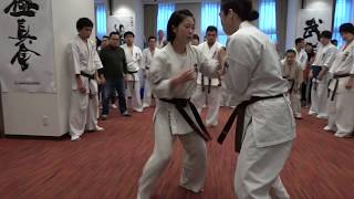 【新極真会】2018WKO昇段審査会　小川美友紀　SHINKYOKUSHINKAI KARATE