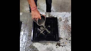 Making Cement Ventilation Jali #shorts #youtubeshorts #diy #cement