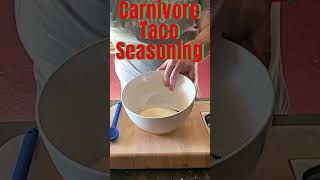 Sugar-free Taco Seasoning Recipe #carnivorediet  #carnivorerecipes #ketorecipes