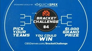 Join CBS4's Bracket Challenge And Make Your Picks!