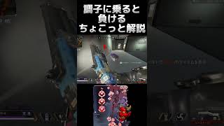 プレデターの調子に乗ると負けるちょこっと解説 [Apex Legends] #shorts