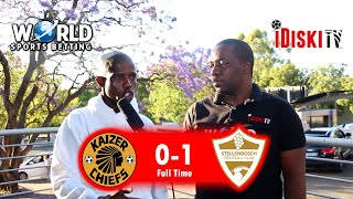 Kaizer Chiefs 0-1 Stellenbosch | Nange Was Very Cold! | Junior Khanye