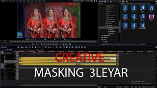 CREATIVE MASKING TRANSITION IN EDIUS || Mask Effect || 3 Roll effect  in Edius