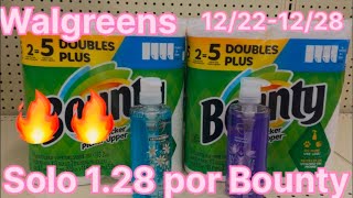 😱😱Bounty por sólo $2.79 Walgreens 🔥🔥￼