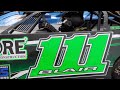 Max Blair #111 | In-Car Camera | Eriez Speedway | September Sweep | 9.27.14