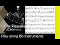 Astor Piazzolla - 'Oblivion' (1982), Bb-Instrument Play along