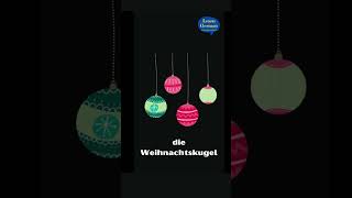 Learn German: Christmas in German