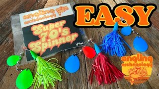 Make Your Own Spinnerbaits - Simple Easy DIY - No Mold!!