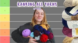 Ranking all yarns I used in 2024