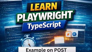 Playwright API Testing – POST Request with JSON Body & Validation
