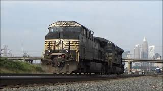 Railfanning Norfolk Southern Trains in Charlotte, NC (6/19/21)