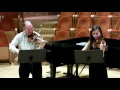 David Taylor and Clarissa Bevilacqua duet - 1734 Stradivari and Guarneri del Gesù violins