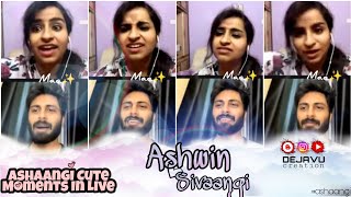 Ashaangi Cute Moments In Live | Ashwineyyy | Sivaangi | Ashaangi | Media Masons | Dejavu Creation